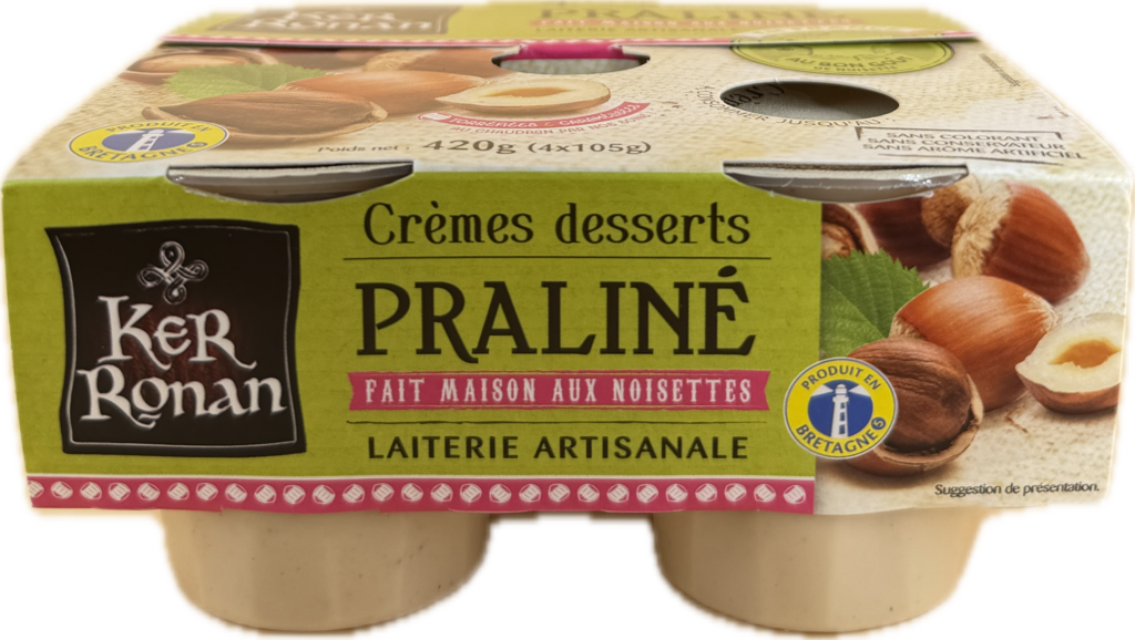 ker ronan cremes desserts praline noisettes anjou front