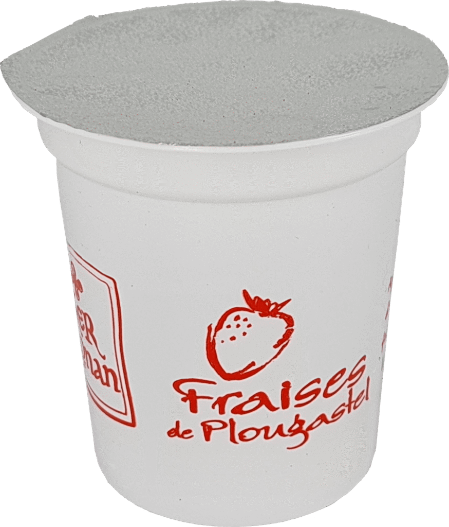 ker ronan yaourt lait entier fraises de plougastel pack pot
