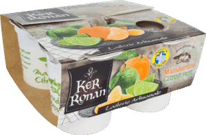 ker ronan yaourts lait entier mandarine citron vert pack