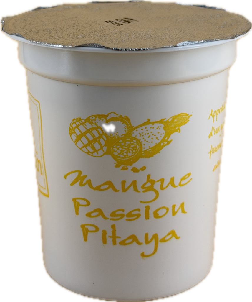 ker ronan yaourts lait entier mangue passion pitaya pot