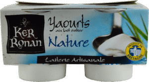 ker ronan yaourts lait entier nature pack front