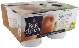 ker ronan yaourts lait entier peche du languedoc roussillon pack