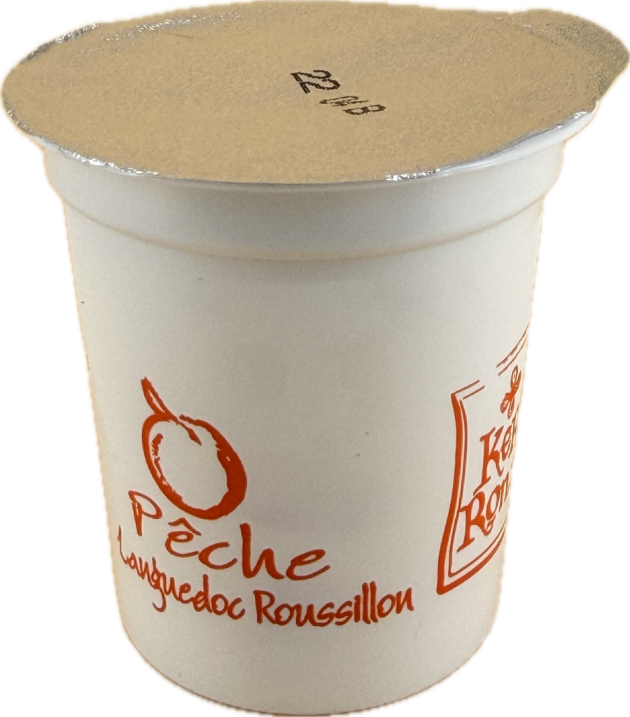 ker ronan yaourts lait entier peche du languedoc roussillon pot