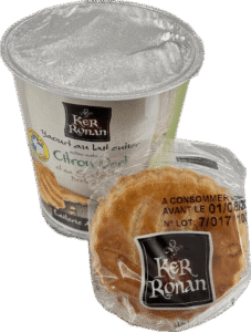 snackings yaourt au lait entier citron vert et sa galette bretonne pack unbox